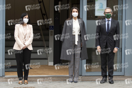 Königin Letizia von Spanien bei der AECC in Madrid