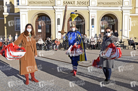 Aktion 'Fasching 2021 im Tascherl' in München