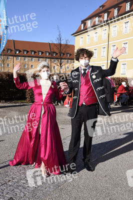 Aktion 'Fasching 2021 im Tascherl' in München