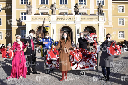 Aktion 'Fasching 2021 im Tascherl' in München