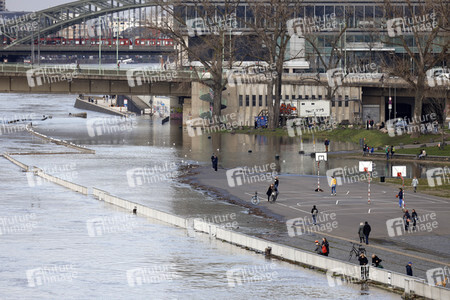 Hochwasser in Köln
