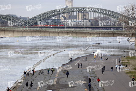 Hochwasser in Köln