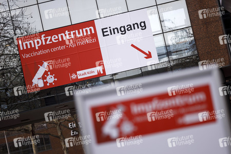 Impfzentrum in Köln