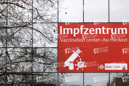 Impfzentrum in Köln