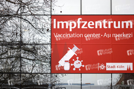Impfzentrum in Köln