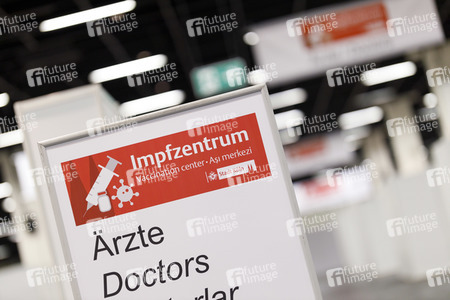 Impfzentrum in Köln