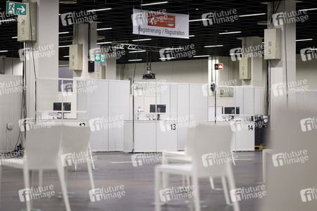 Impfzentrum in Köln