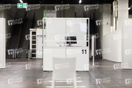 Impfzentrum in Köln