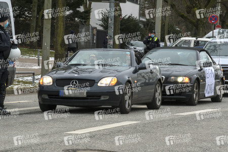 Querdenker-Demo in Hamburg