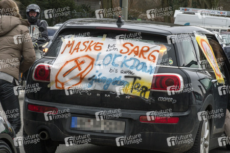 Querdenker-Demo in Hamburg