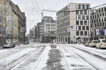 Wintereinbruch in Berlin