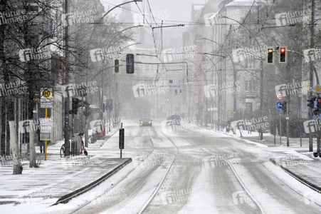 Wintereinbruch in Berlin