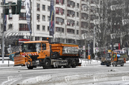 Wintereinbruch in Berlin