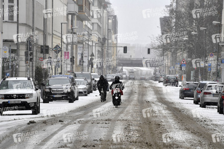Wintereinbruch in Berlin