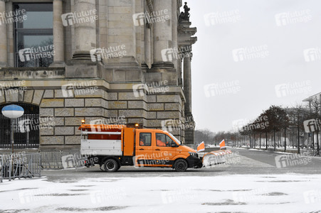 Wintereinbruch in Berlin