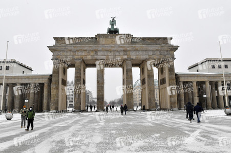 Wintereinbruch in Berlin