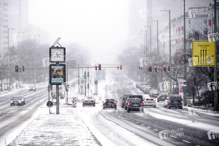 Wintereinbruch in Berlin