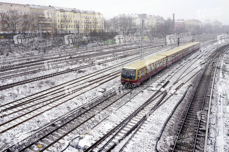 Wintereinbruch in Berlin