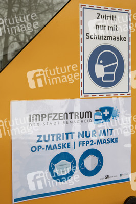 Eröffnung des Impfzentrums in Remscheid