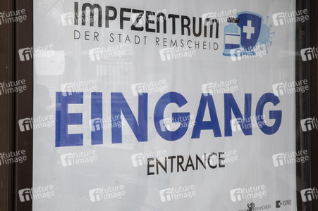Eröffnung des Impfzentrums in Remscheid