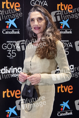 Photocall mit Angela Molina zur Goya-Verleihung in Madrid