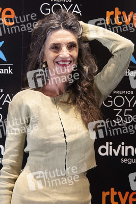 Photocall mit Angela Molina zur Goya-Verleihung in Madrid
