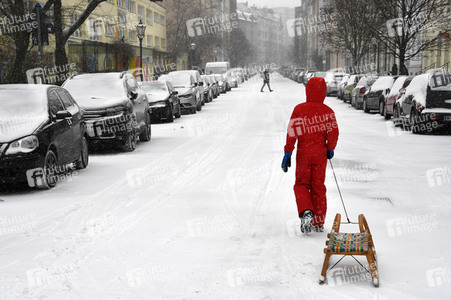 Wintereinbruch in Berlin