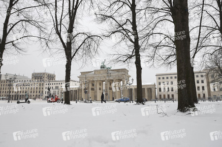 Wintereinbruch in Berlin