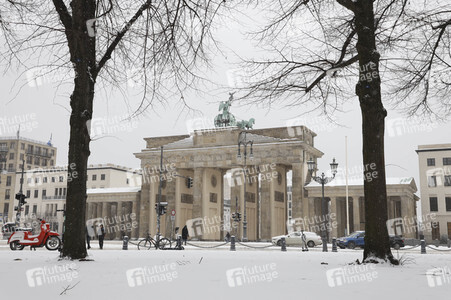Wintereinbruch in Berlin