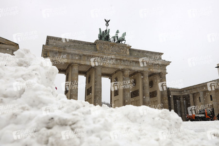 Wintereinbruch in Berlin