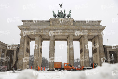 Wintereinbruch in Berlin
