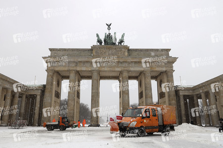 Wintereinbruch in Berlin