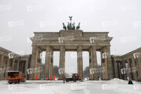 Wintereinbruch in Berlin