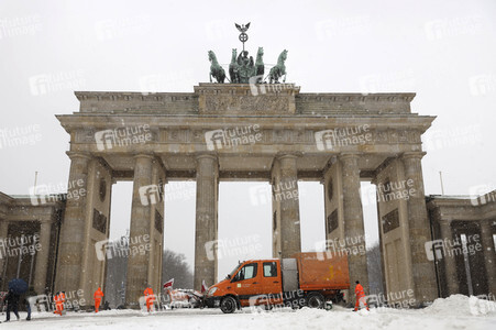 Wintereinbruch in Berlin