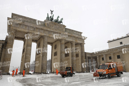 Wintereinbruch in Berlin