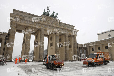 Wintereinbruch in Berlin