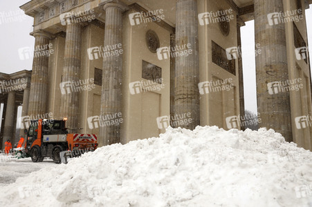 Wintereinbruch in Berlin