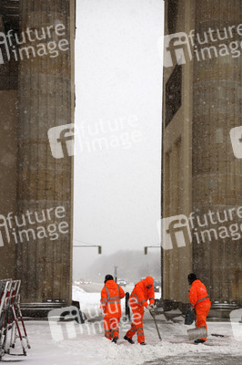 Wintereinbruch in Berlin
