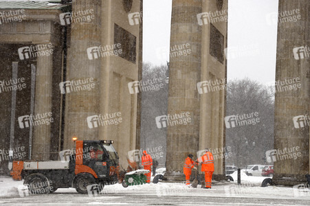 Wintereinbruch in Berlin