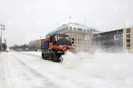 Wintereinbruch in Berlin