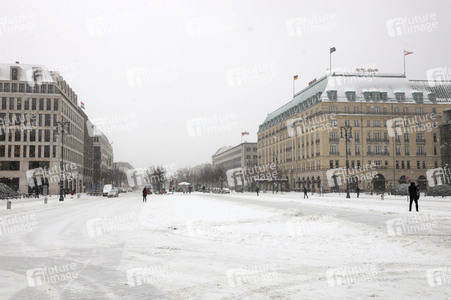 Wintereinbruch in Berlin