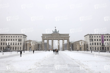 Wintereinbruch in Berlin