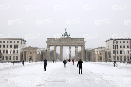 Wintereinbruch in Berlin