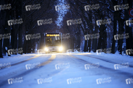 Wintereinbruch in Brandenburg