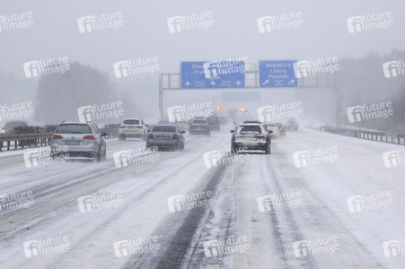 Wintereinbruch in Brandenburg