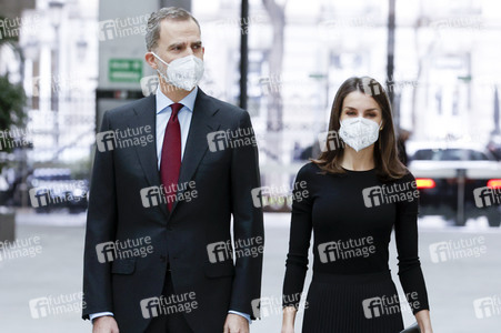 König Felipe und Königin Letizia präsentieren die MPA Awards in Madrid