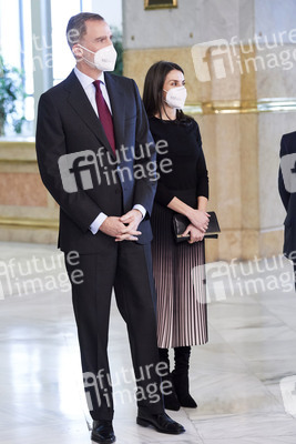 König Felipe und Königin Letizia präsentieren die MPA Awards in Madrid