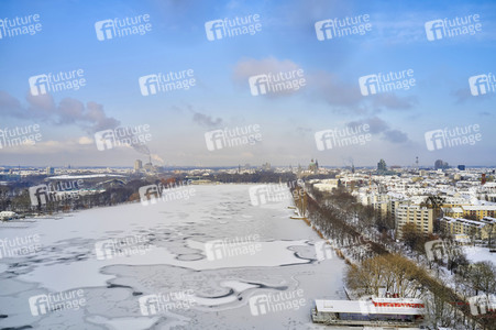 Luftbild vom Maschsee in Hannover