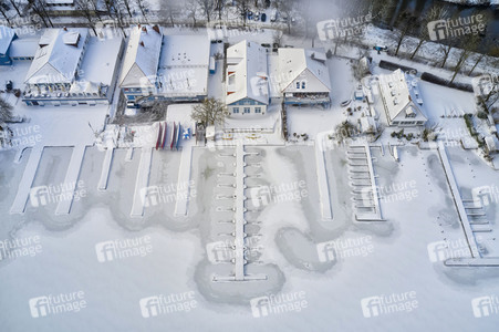 Luftbild vom Maschsee in Hannover