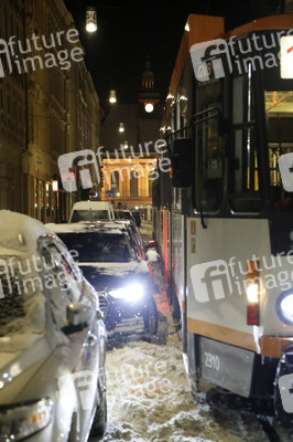 Wintereinbruch in Görlitz